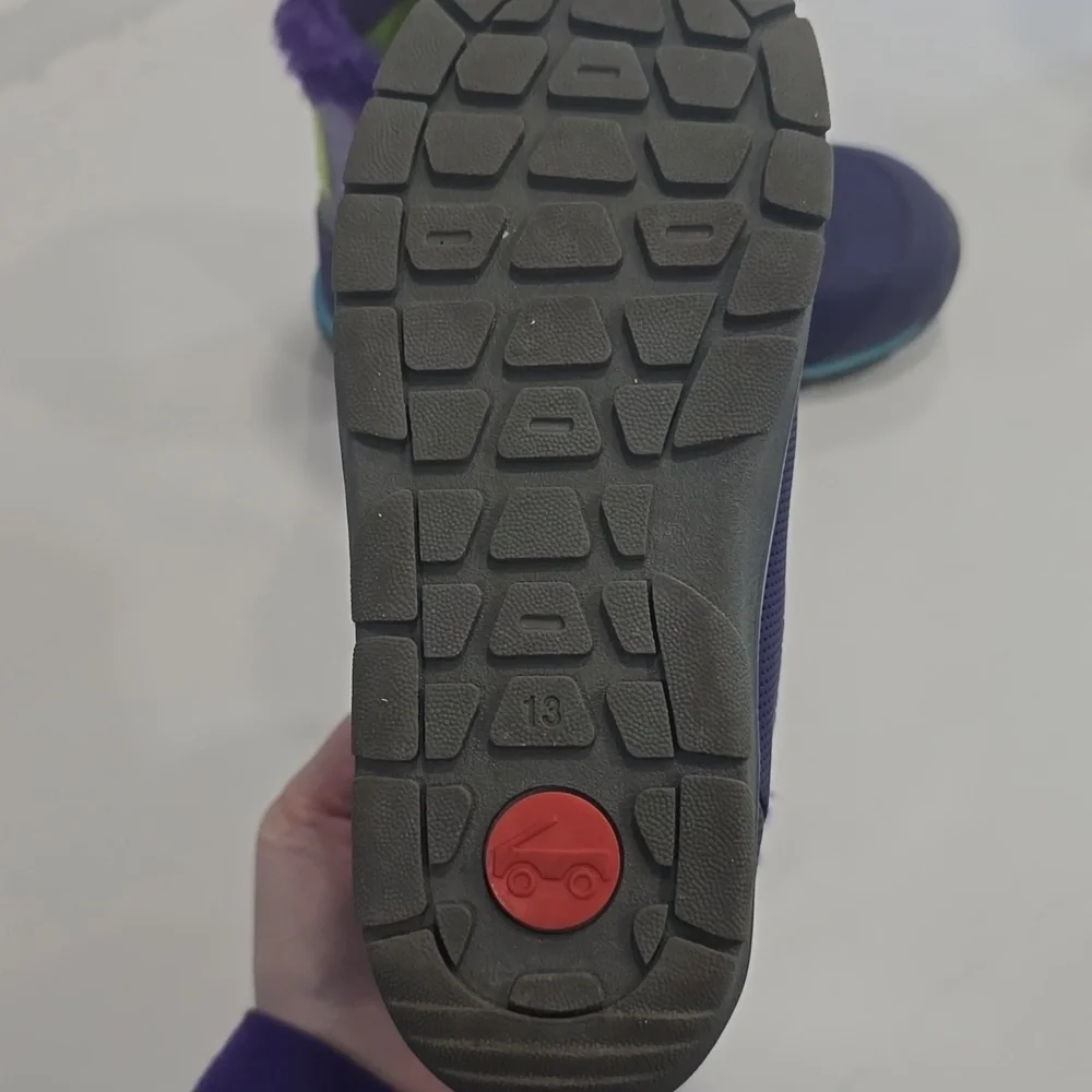 Girls See Kai Run Gilman Purple Winter Boots Size 13 Waterproof & Insulated - Picture 6 of 9